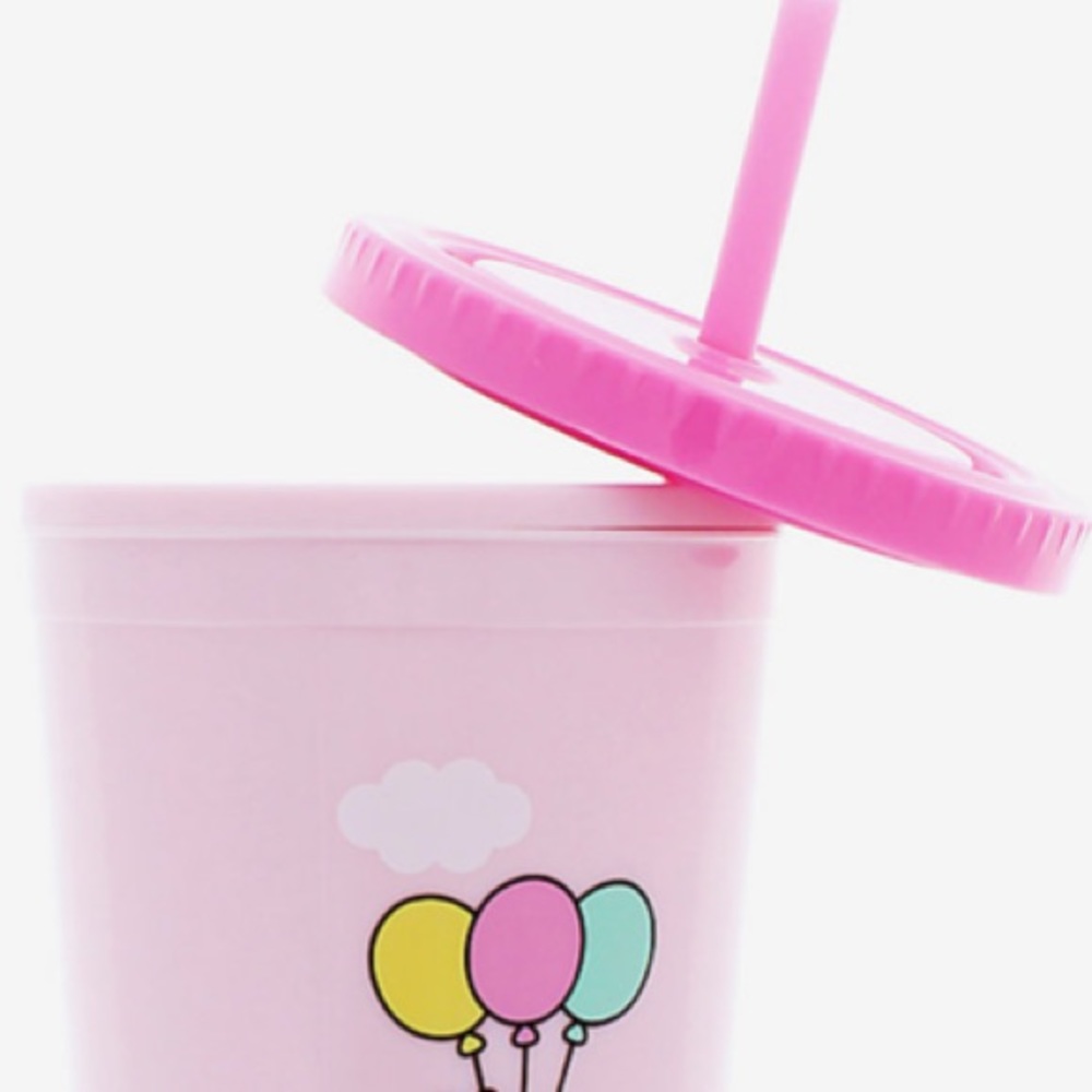 NWT Hello Kitty X Pusheen Acrylic Travel Cup - Picture 4 of 5